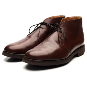 '148726' Brown Leather Chukka Boots UK 8.5 F