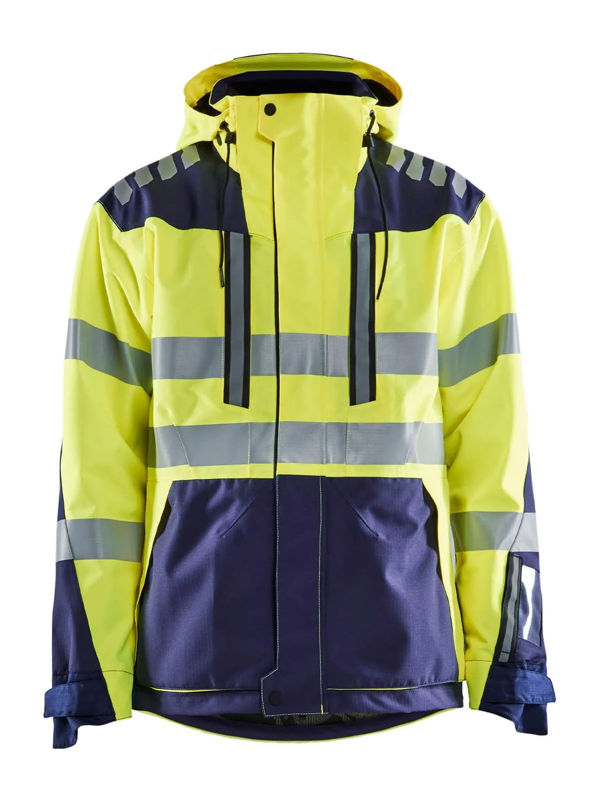 4496-1918 High Vis Work Jacket Softshell - Blåkläder