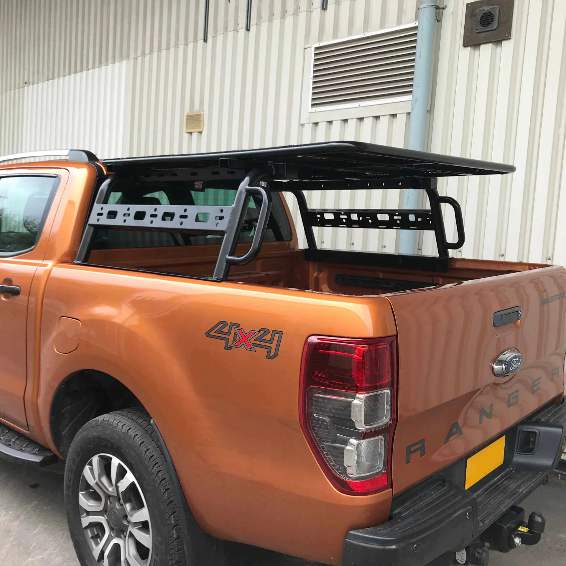 Adjustable Load Bed Cargo Frame with Flat Rack for Nissan Navara NP300 2015+