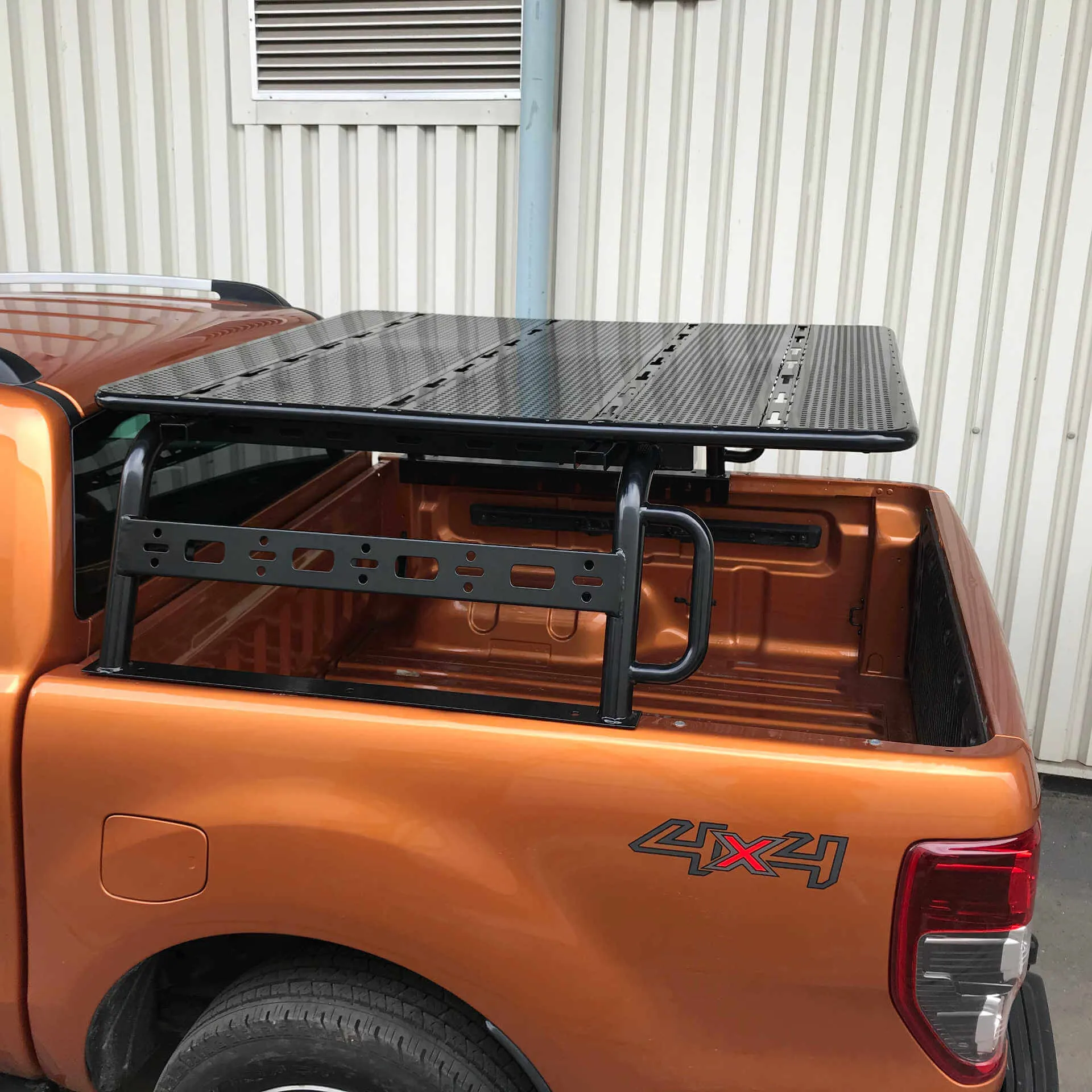 Adjustable Load Bed Cargo Frame with Flat Rack for Nissan Navara NP300 2015+