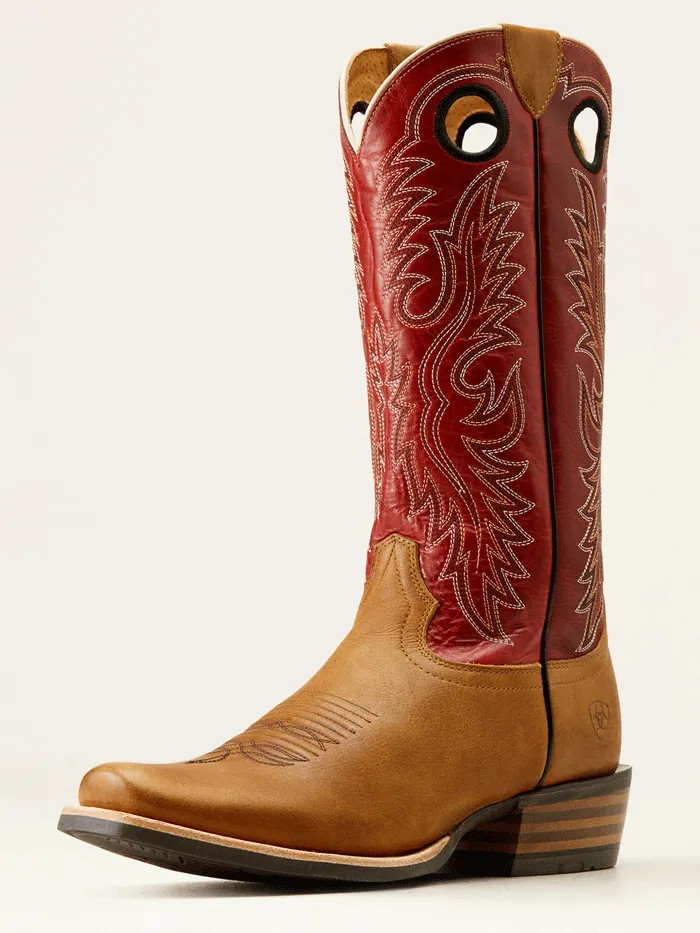 Ariat 10050878 Mens Ringer Cowboy Boot Red Cedar Tan