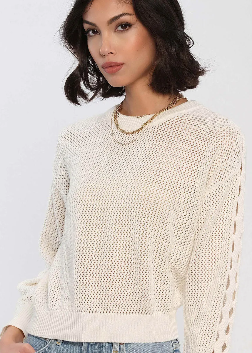 Avila Sweater - Eggshell