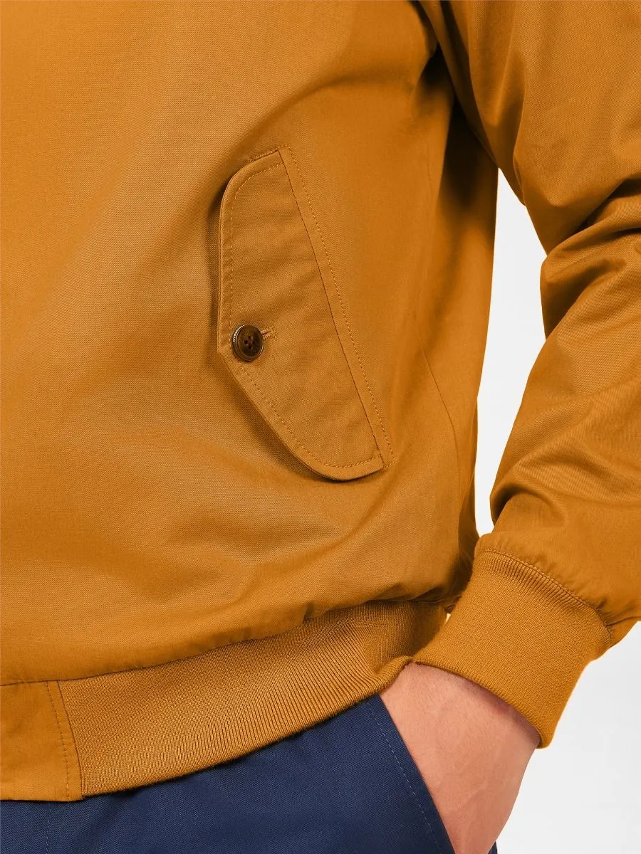 Ben Sherman Signature Casual Harrington Jacket Mustard