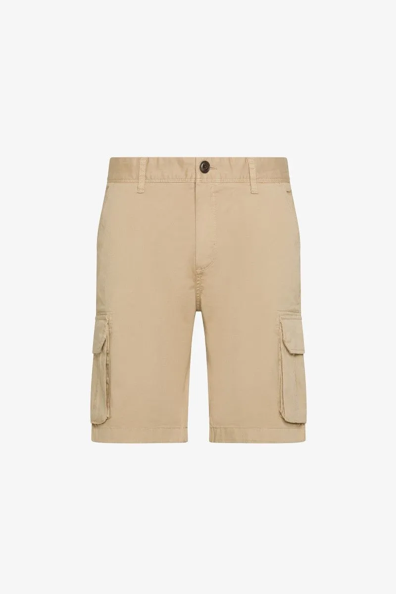 Bermuda cargo uomo Beige