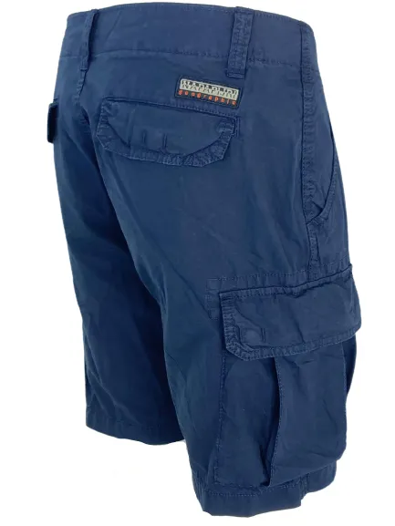 BERMUDA UOMO CARGO BLU