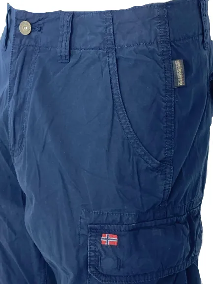 BERMUDA UOMO CARGO BLU