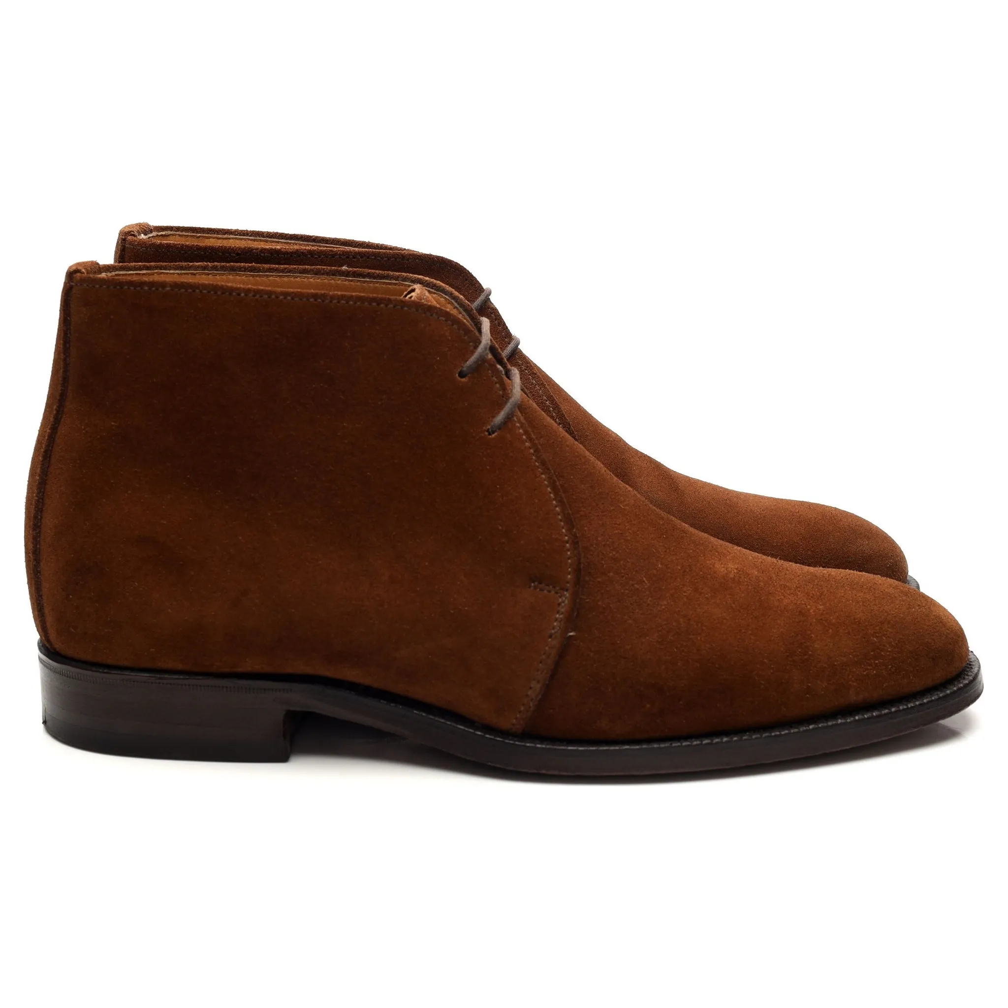 'Bexhill' Snuff Brown Suede Chukka Boots UK 6 F