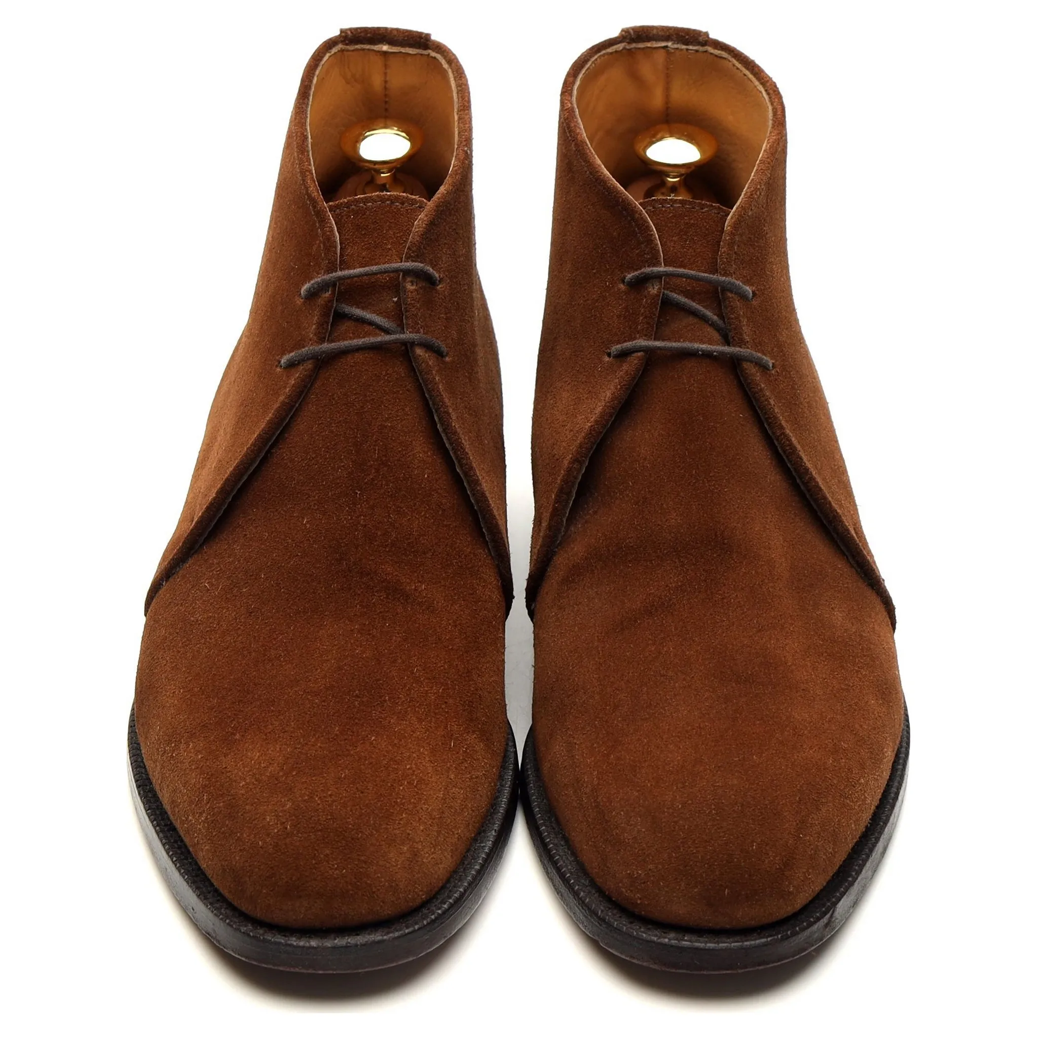 'Bexhill' Snuff Brown Suede Chukka Boots UK 6 F