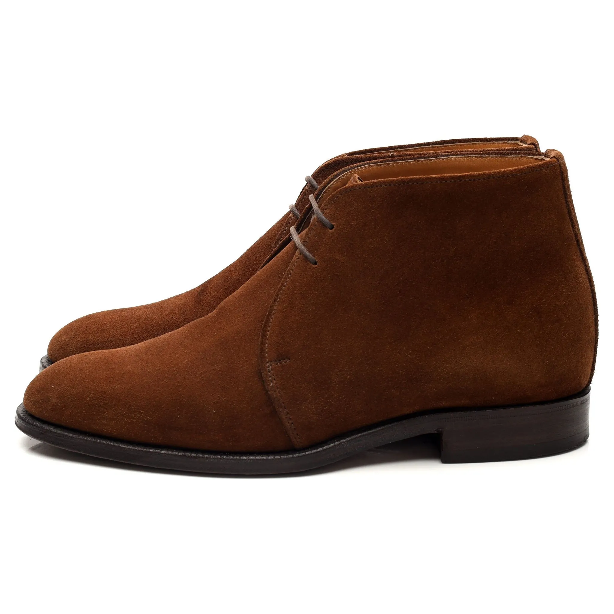 'Bexhill' Snuff Brown Suede Chukka Boots UK 6 F