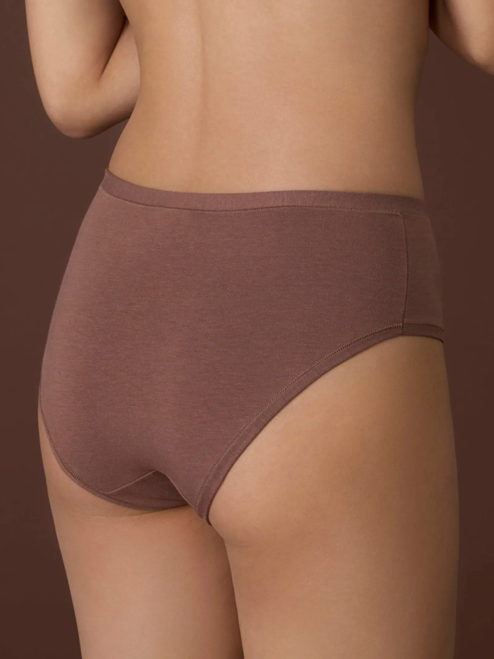 beYOUtiful - Slip alto in cotone elasticizzato extra fine - Acorn Bipack