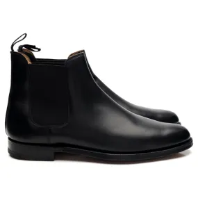 'Bingham' Black Leather Chelsea Boots UK 7.5 E