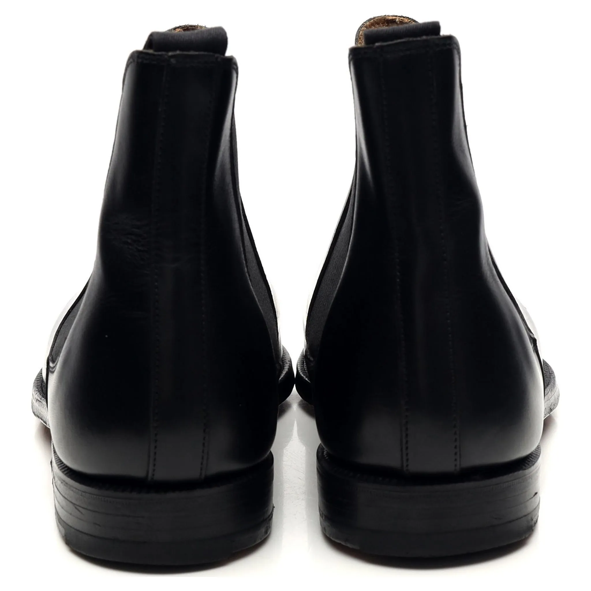 'Bingham' Black Leather Chelsea Boots UK 7.5 E