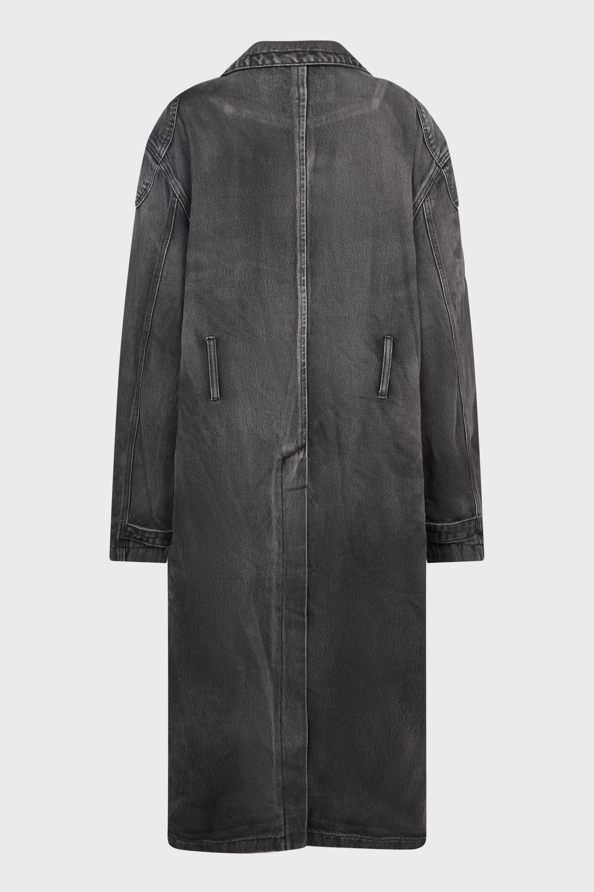 BIO SOLDIER DENIM TRENCH COAT