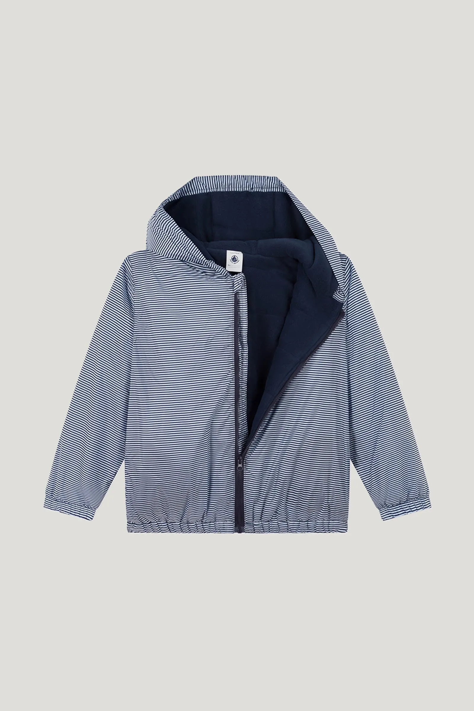 Boys Navy White Liamo Oilskin