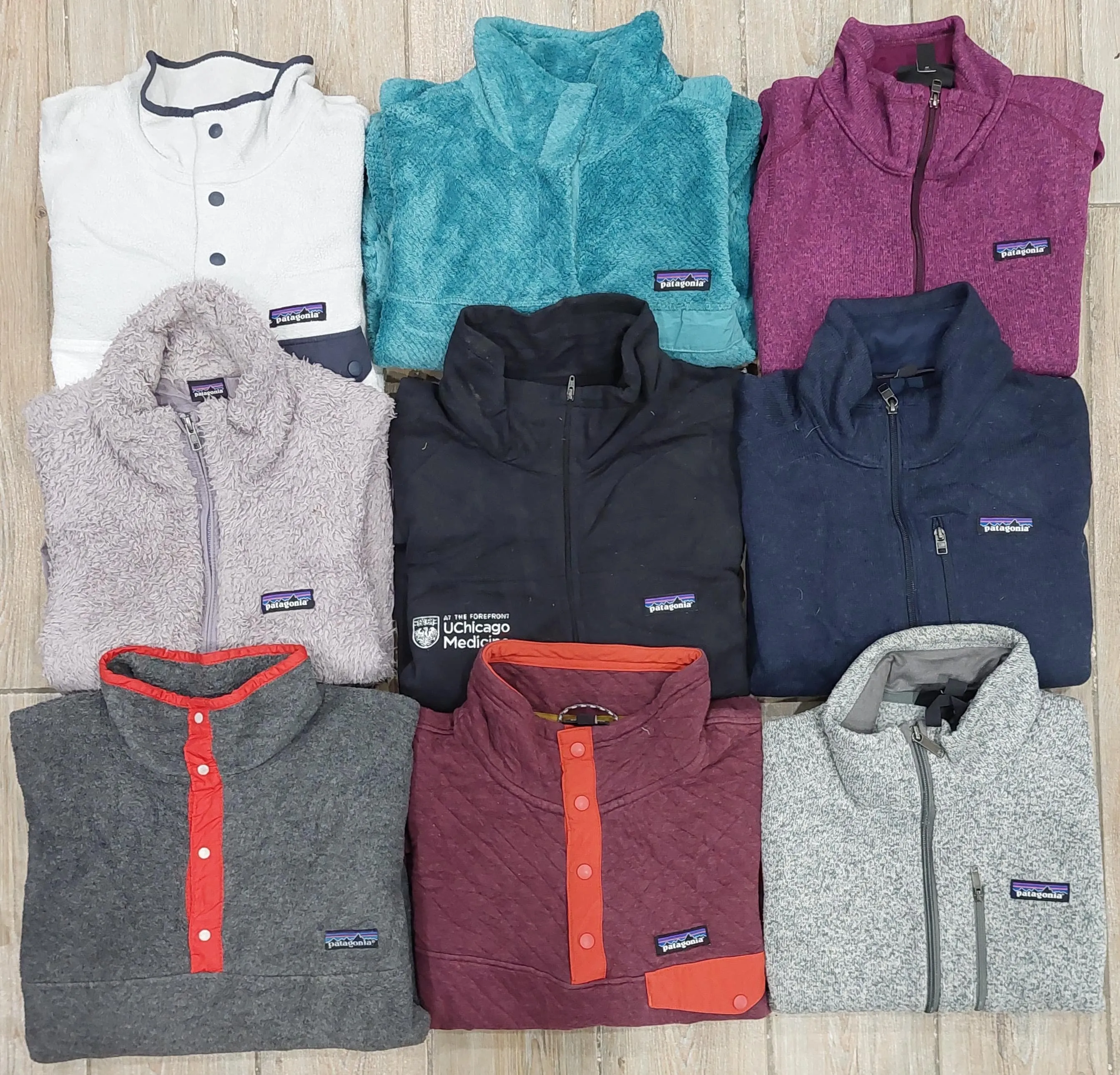 Branded Patagonia Fleece - 5 Pieces