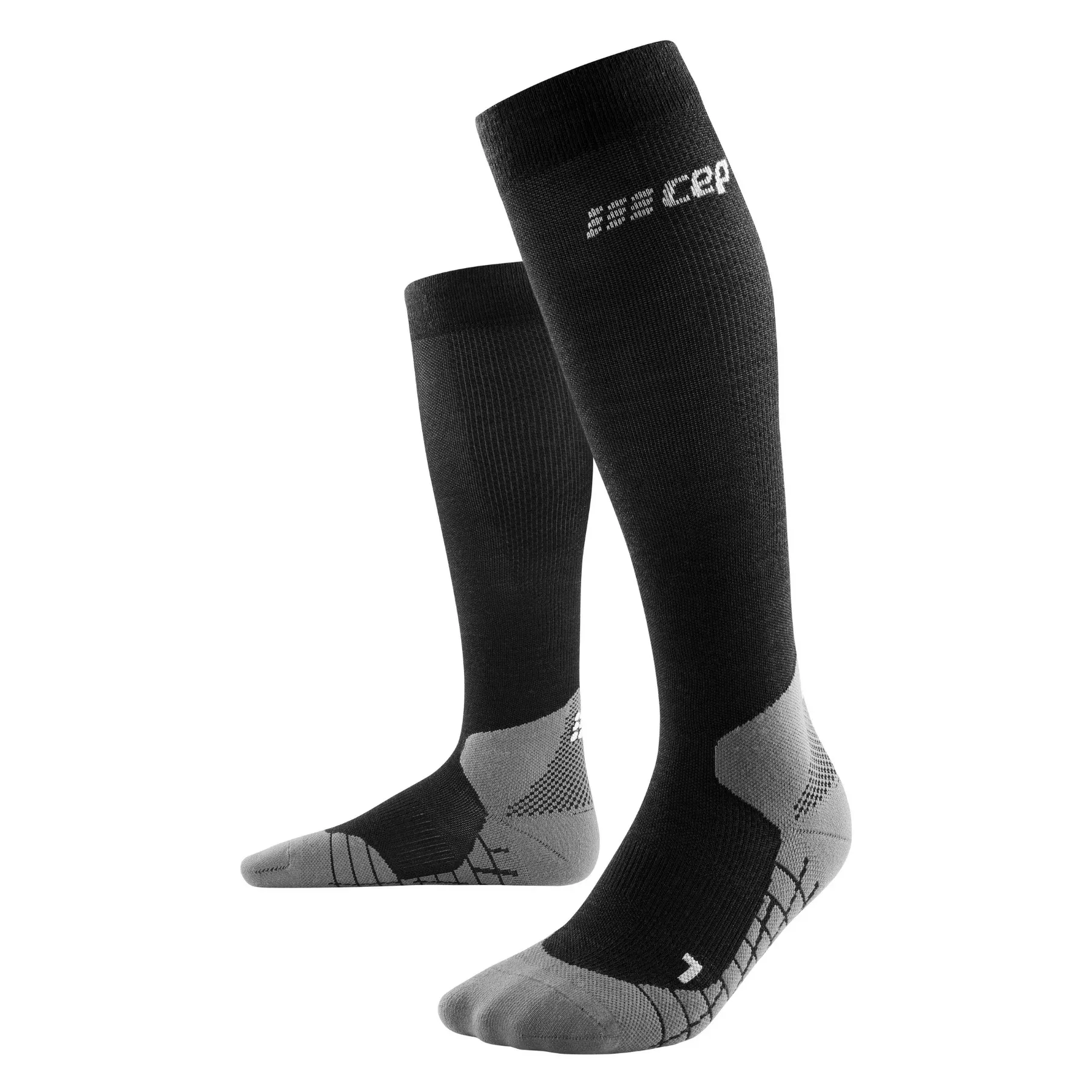 CEP Men's Hiking Light Merino Tall Compression Socks Black | Buy CEP Men's Hiking Light Merino Tall Compression Socks 