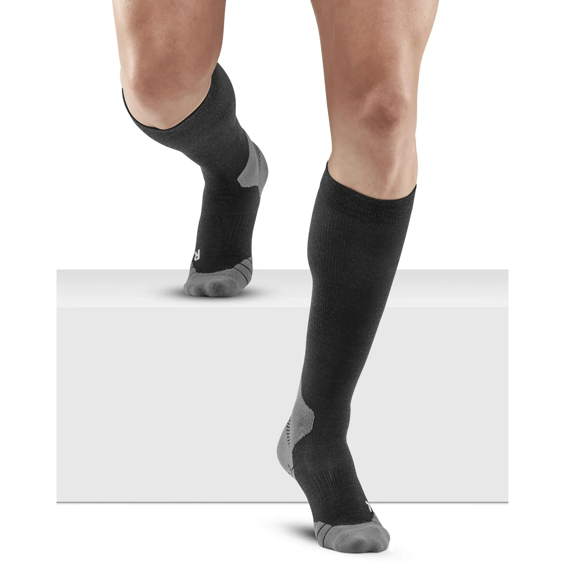 CEP Men's Hiking Light Merino Tall Compression Socks Black | Buy CEP Men's Hiking Light Merino Tall Compression Socks 