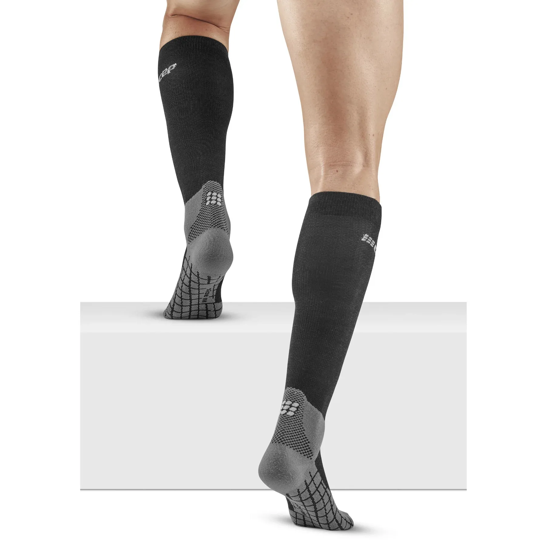 CEP Men's Hiking Light Merino Tall Compression Socks Black | Buy CEP Men's Hiking Light Merino Tall Compression Socks 