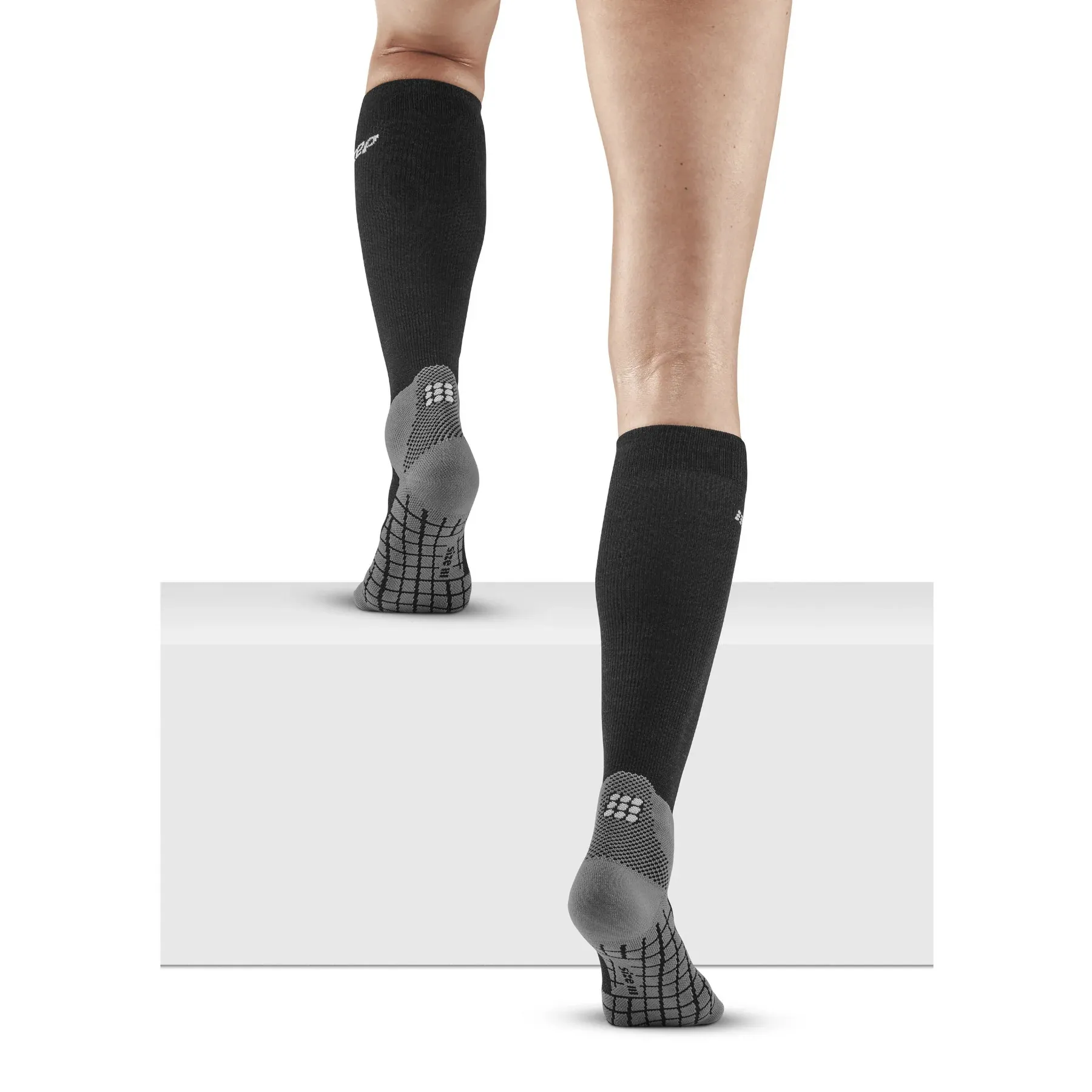 CEP Women's Hiking Light Merino Tall Compression Socks Black | Buy CEP Women's Hiking Light Merino Tall Compression So