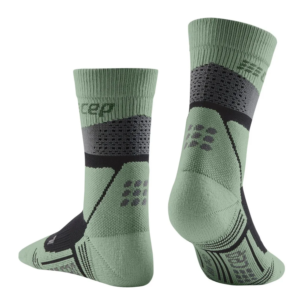 CEP Women's Hiking Max Cushion Mid Cut Compression Socks