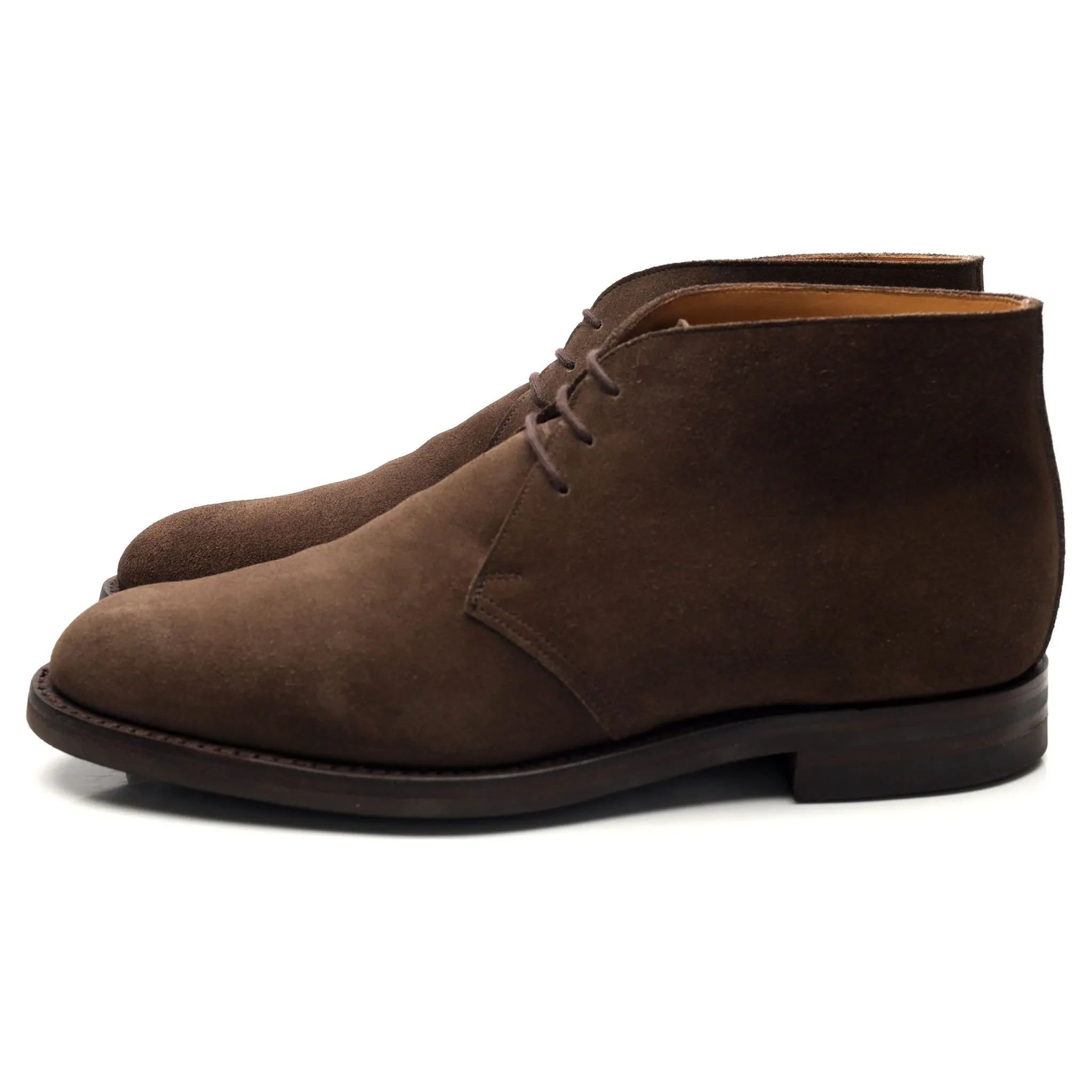 'Chiltern' Brown Suede Chukka Boots UK 7.5 E