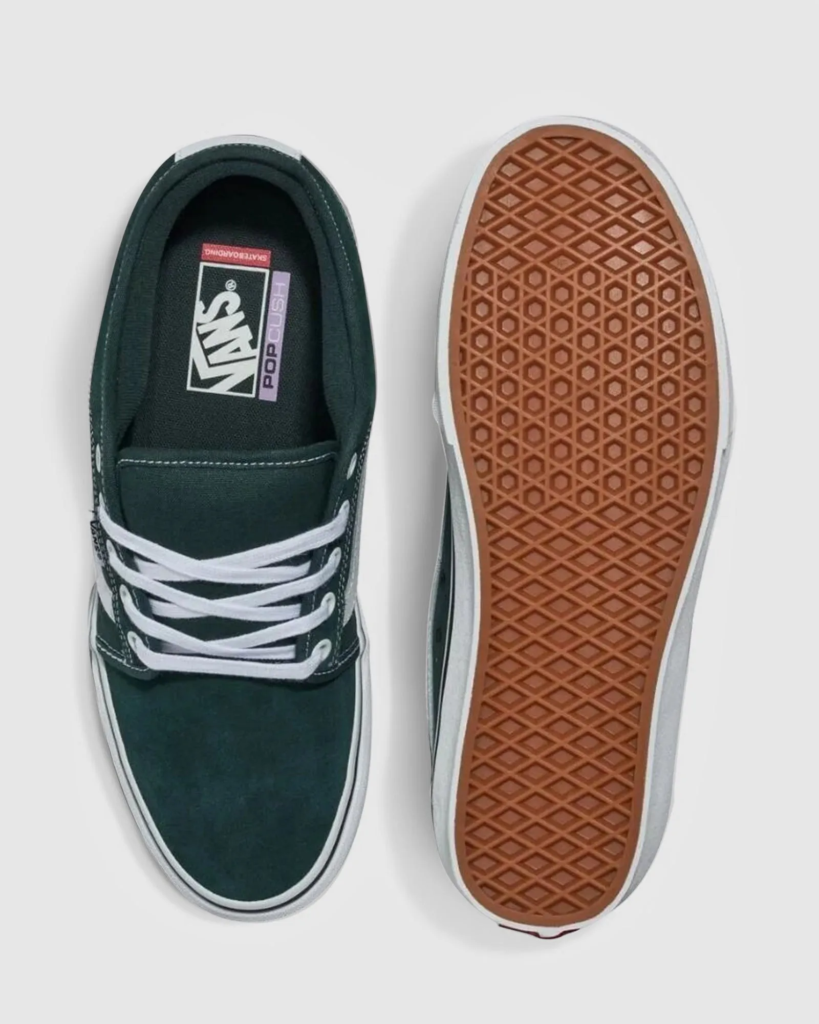 CHUKKA LOW SIDESTRIPE GREEN GA