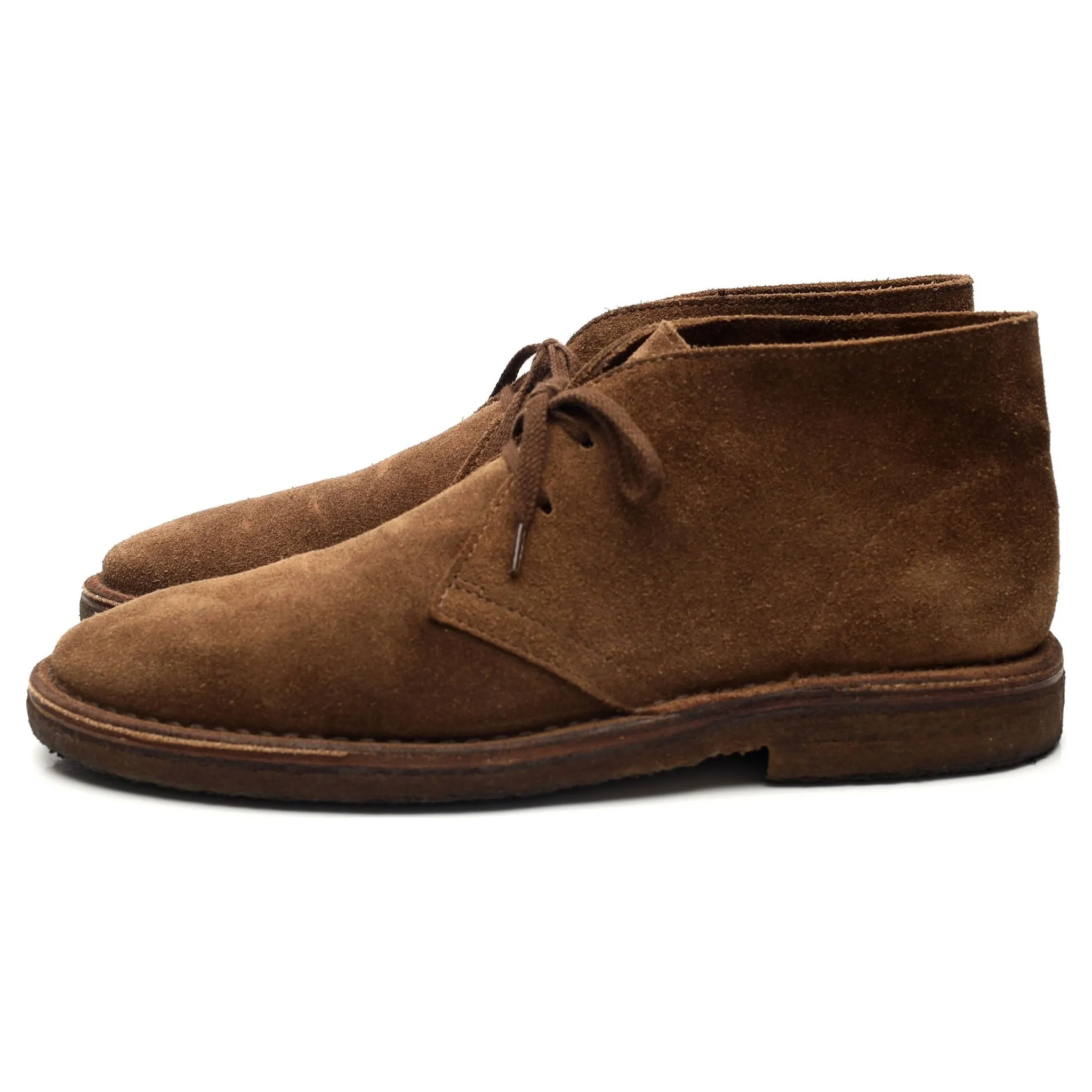 'Clifford' Brown Suede Chukka Boots UK 9.5