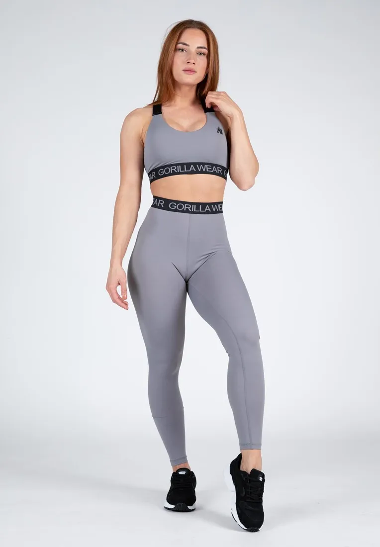 Colby Leggings - Gray - M Gorilla Wear