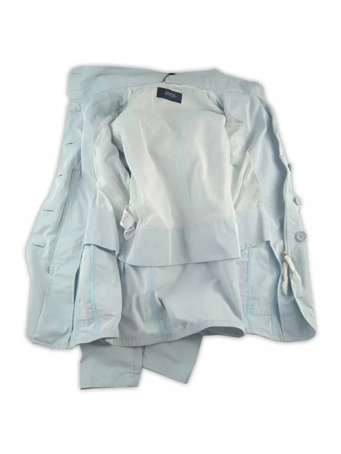 copy of Diana Gallesi Duster Jacket Mod. F944R 0178734 Blue