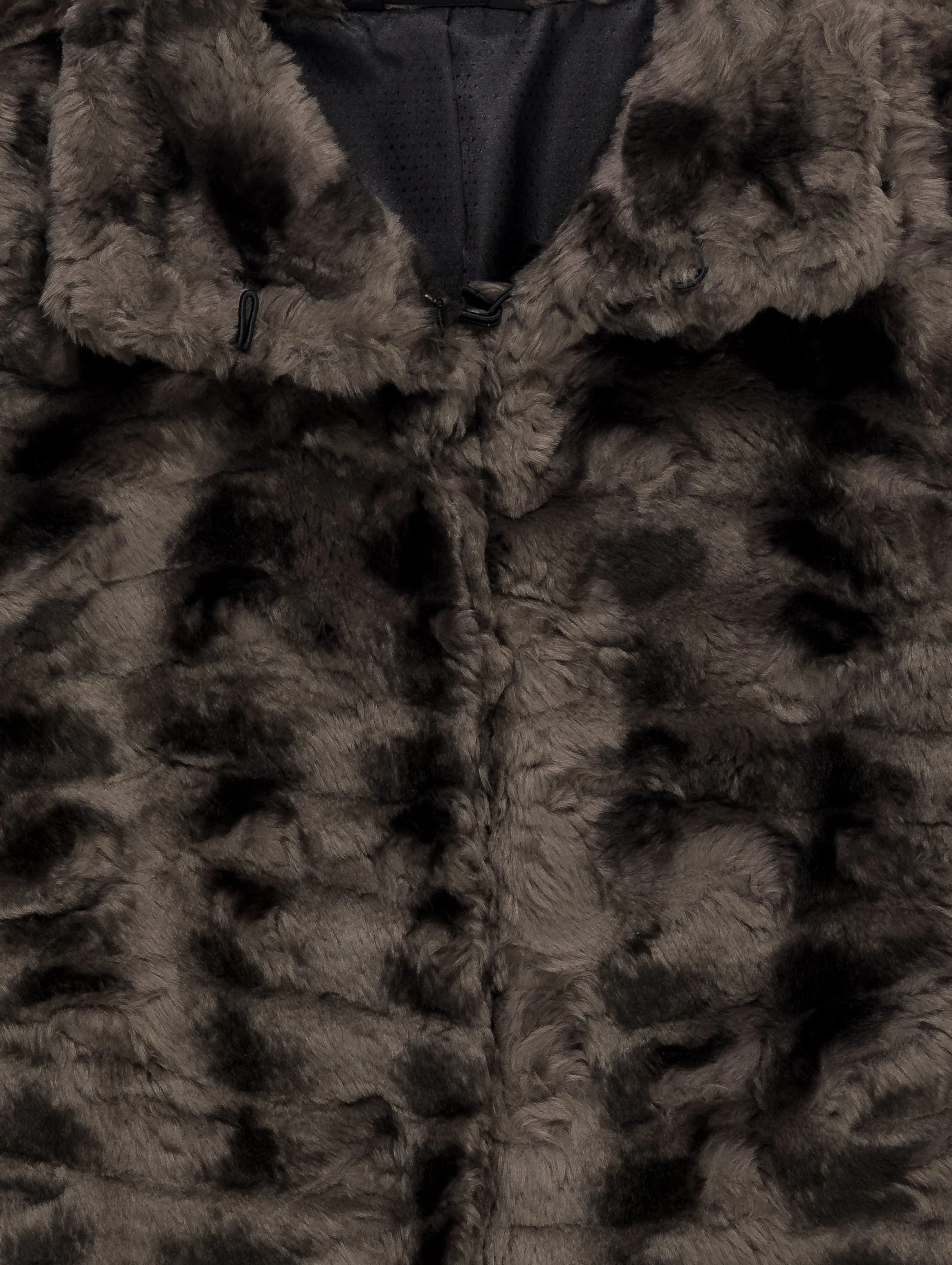 Cropped Faux Fur Jacket