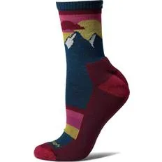 Darn Tough Women's Sunset Ledge merino wool hiking micro Crew socks