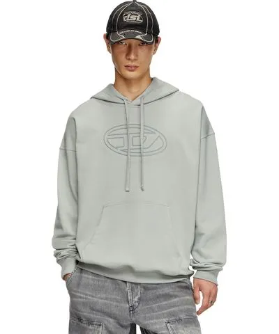 Diesel Hoodie with embossed Oval D