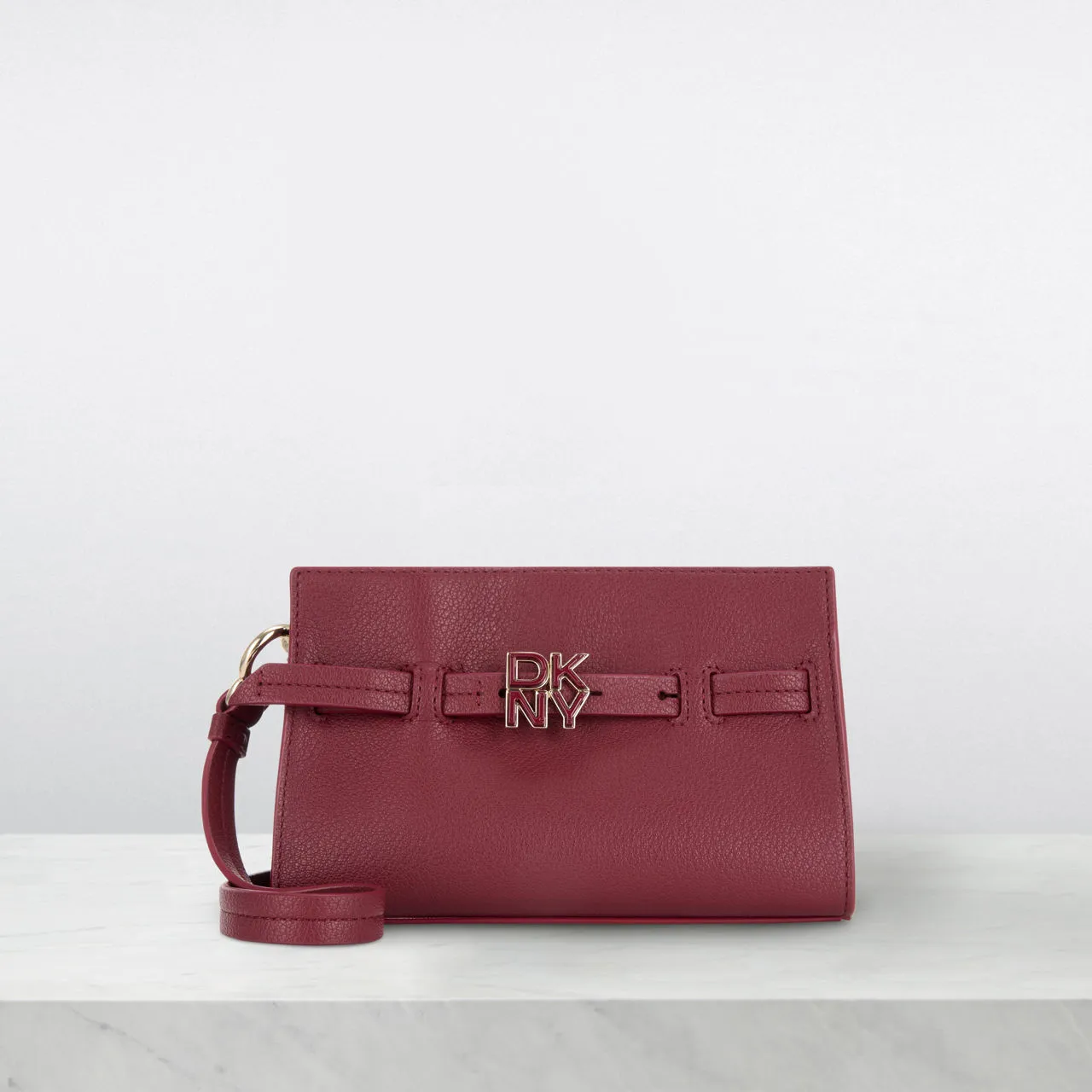 DKNY Bushwick Small Crossbody Bag - Burgundy