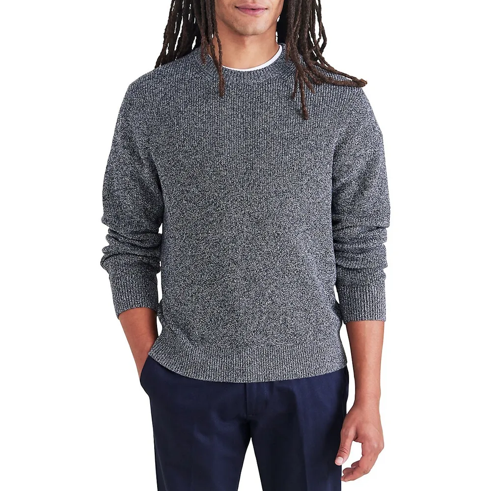 Dockers Crewneck Cotton-Blend Sweater