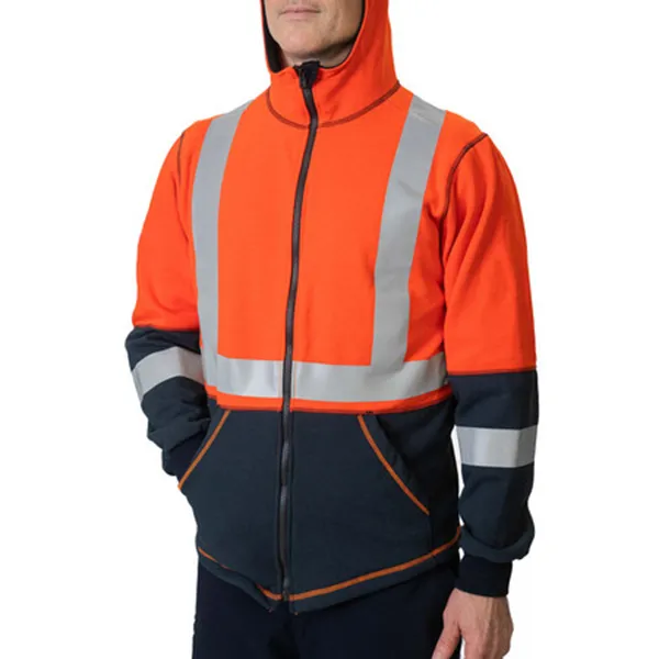 DragonWear Flame Resistant Elements Lightning Jacket (Hi-Vis Orange)