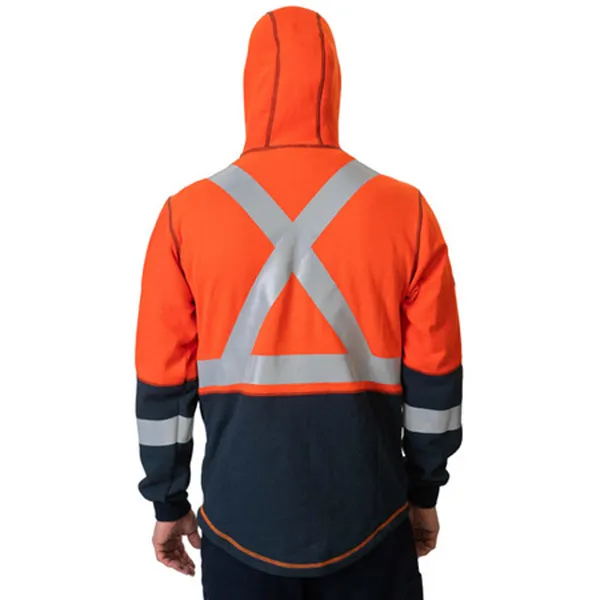 DragonWear Flame Resistant Elements Lightning Jacket (Hi-Vis Orange)