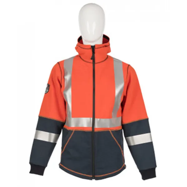 DragonWear Flame Resistant Elements Lightning Jacket (Hi-Vis Orange)