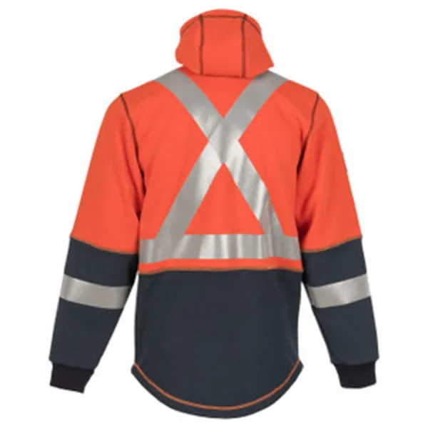 DragonWear Flame Resistant Elements Lightning Jacket (Hi-Vis Orange)