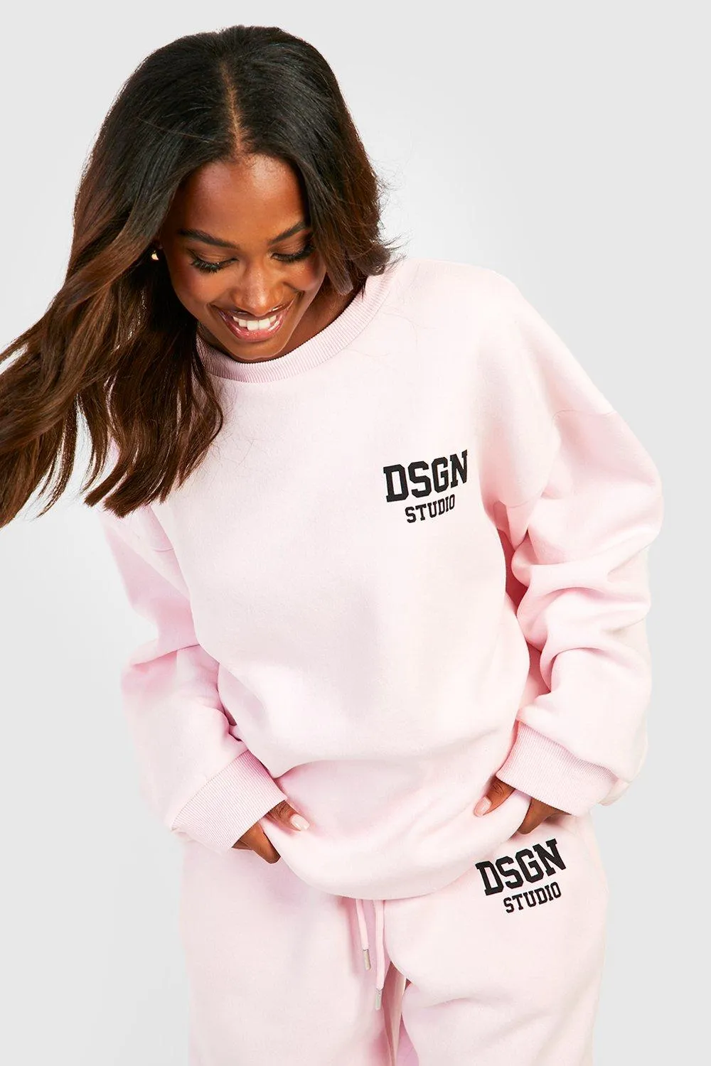 Dsgn Studio Slogan Sweater Tracksuit