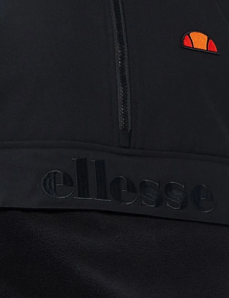 Ellesse Freccia Overhead Anorak Jacket Black