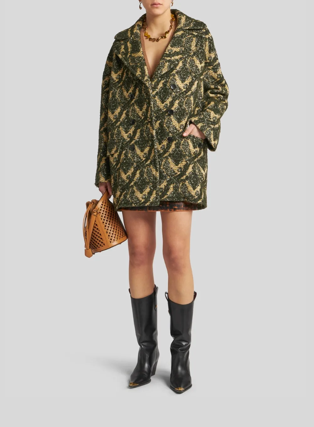 ETRO | Paisley Jacquard Coat