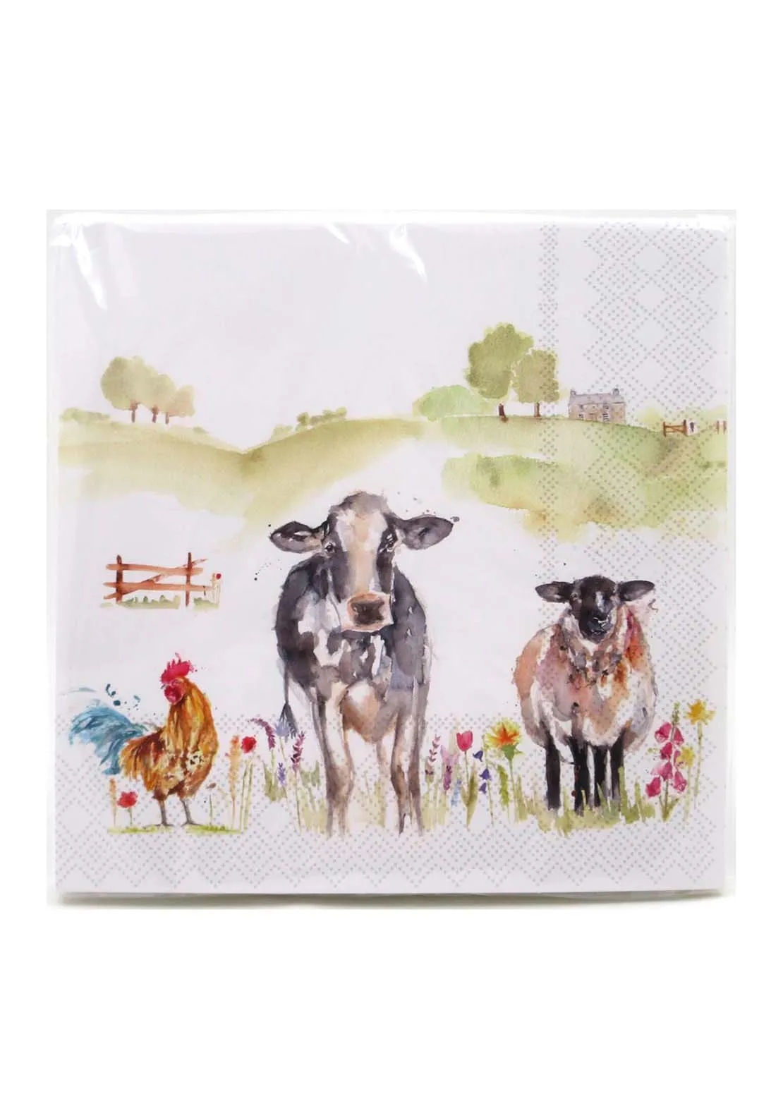 Farmyard Napkins Pack 20