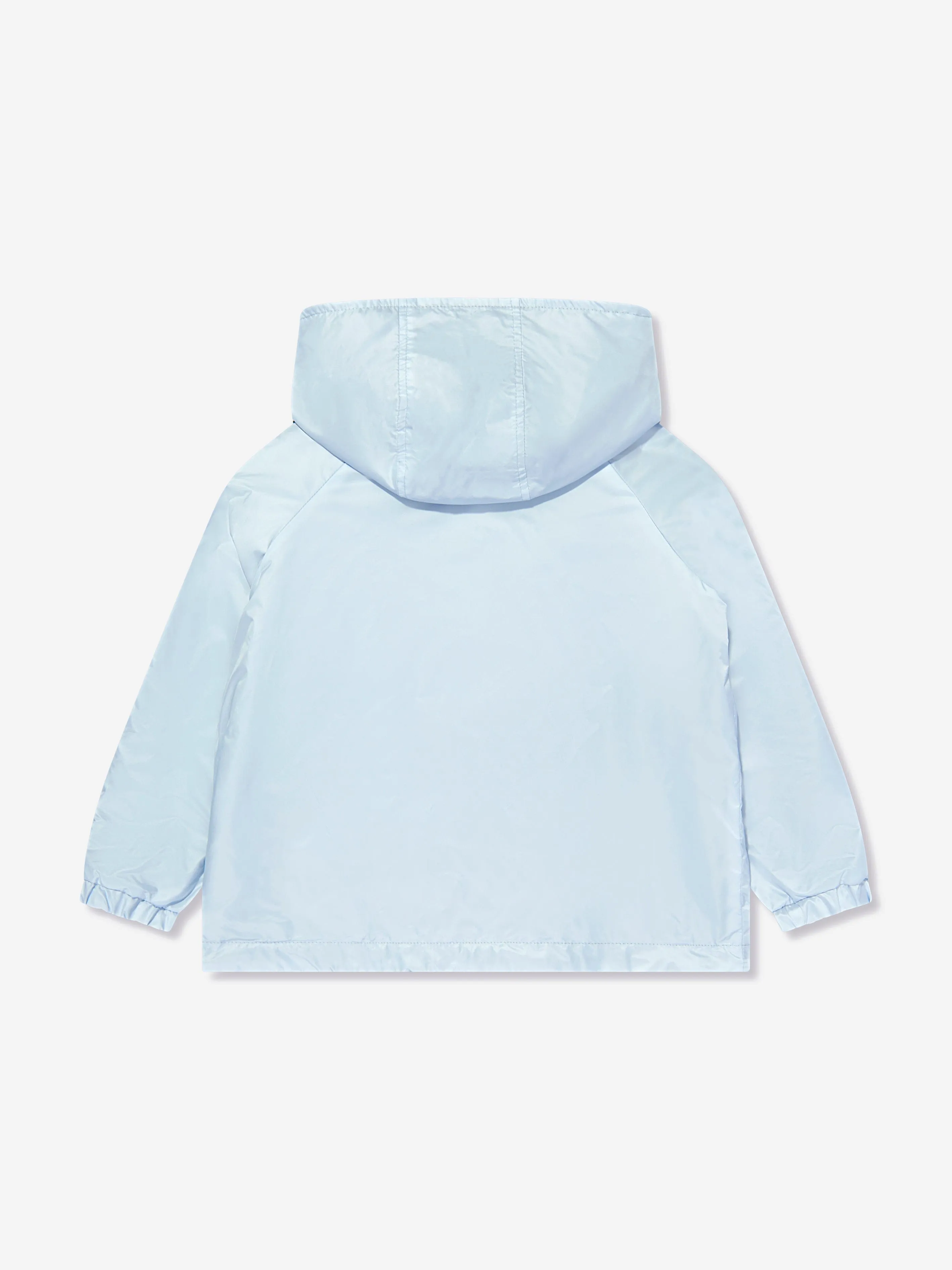 Fendi Kids FF Logo Reversible Windbreaker in Blue