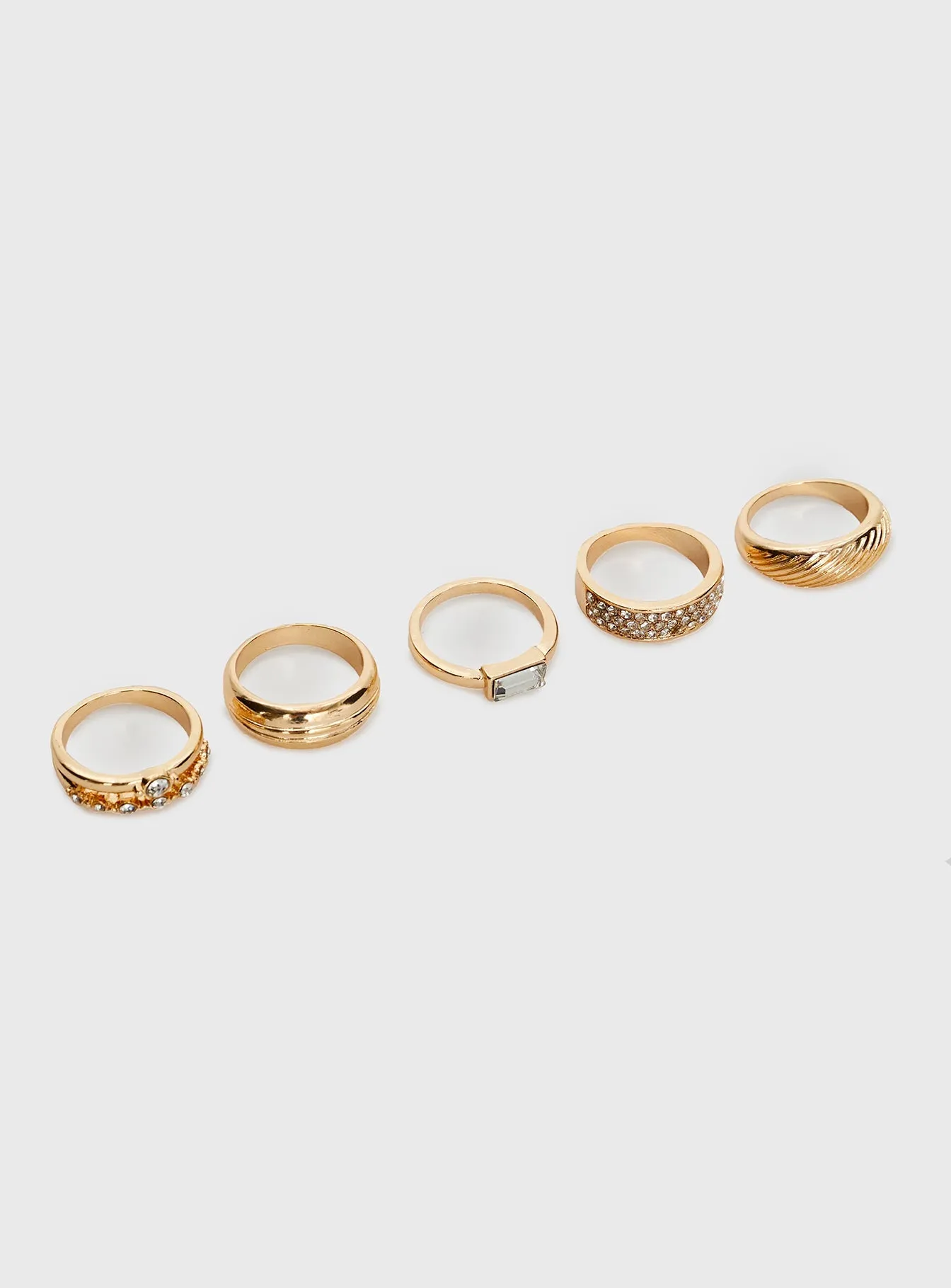 Fiorella Ring Pack Gold