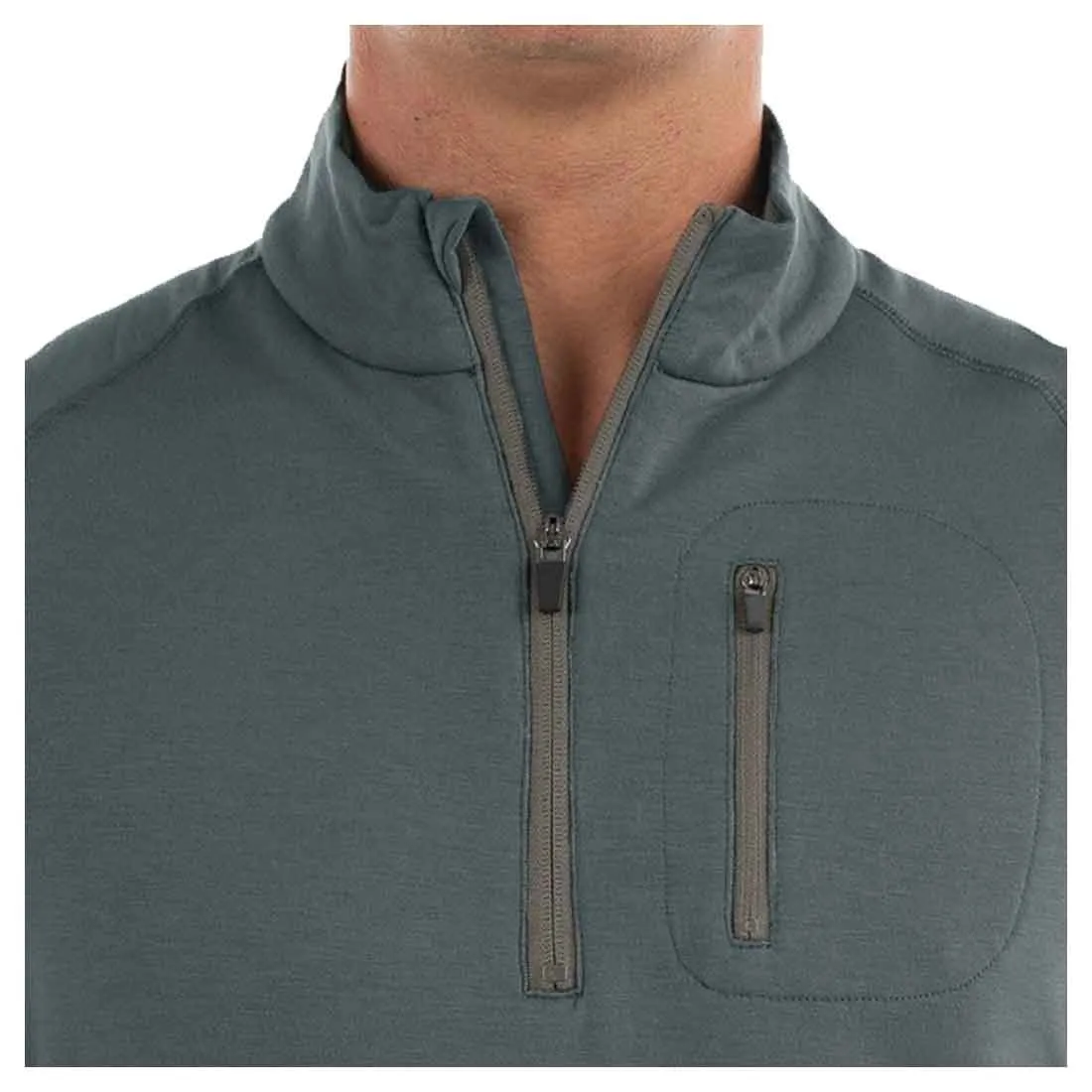 Free Fly Bamboo Fleece Quarter Zip Pullover - Men's