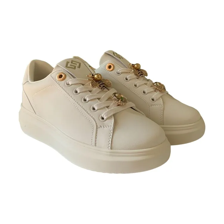 Gold & Gold GB815 Scarpe Donna Sneakers Beige