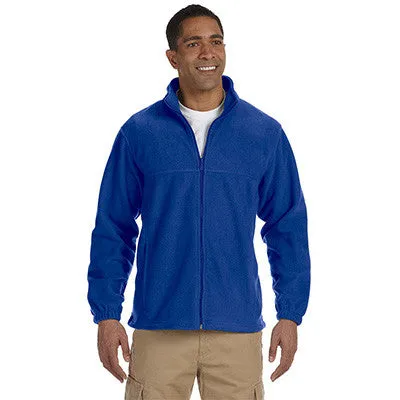 Harriton Mens 8oz. Full-Zip Fleece