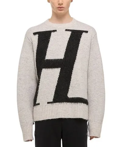 Helmut Lang Brushed Logo Sweater