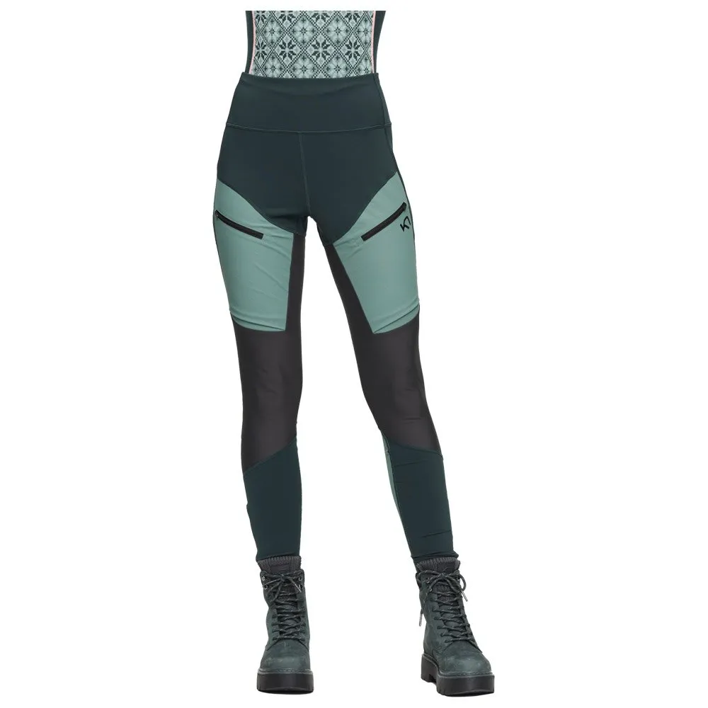 Hiking leggings Kari Traa ---Ane Hiking Tights Pine