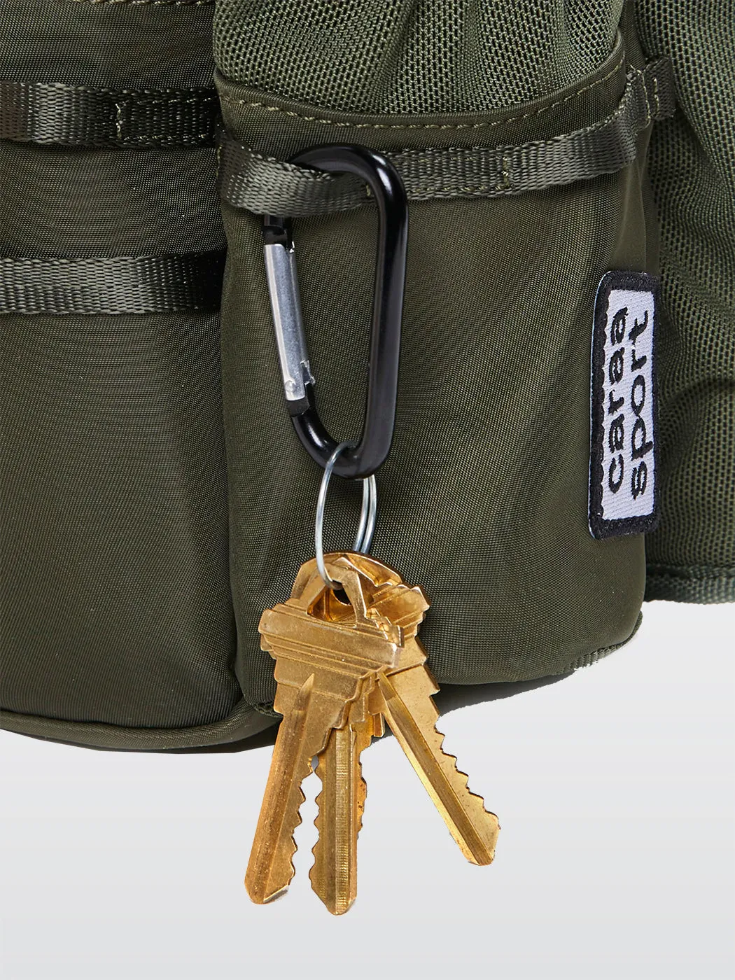 Hiking Waistpack - Olive With Black Hardware